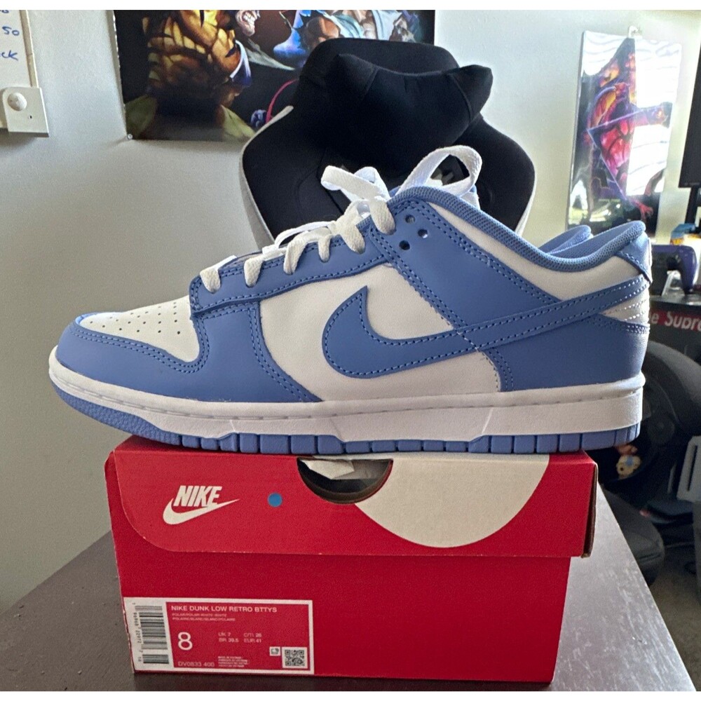 Nike Dunk Retro Low Polar Blue Sz 8